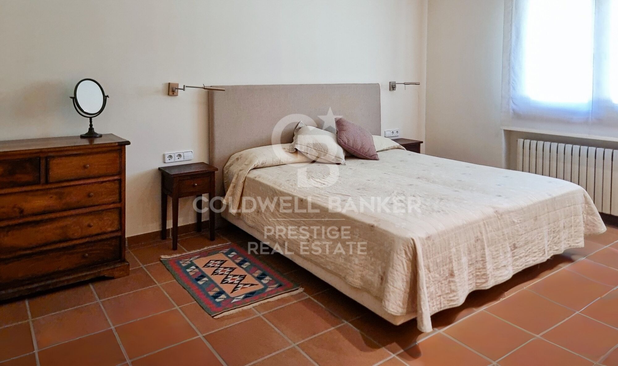 Country house with sea views and large plot in front of Sant Andreu de Llavaneres Golf.