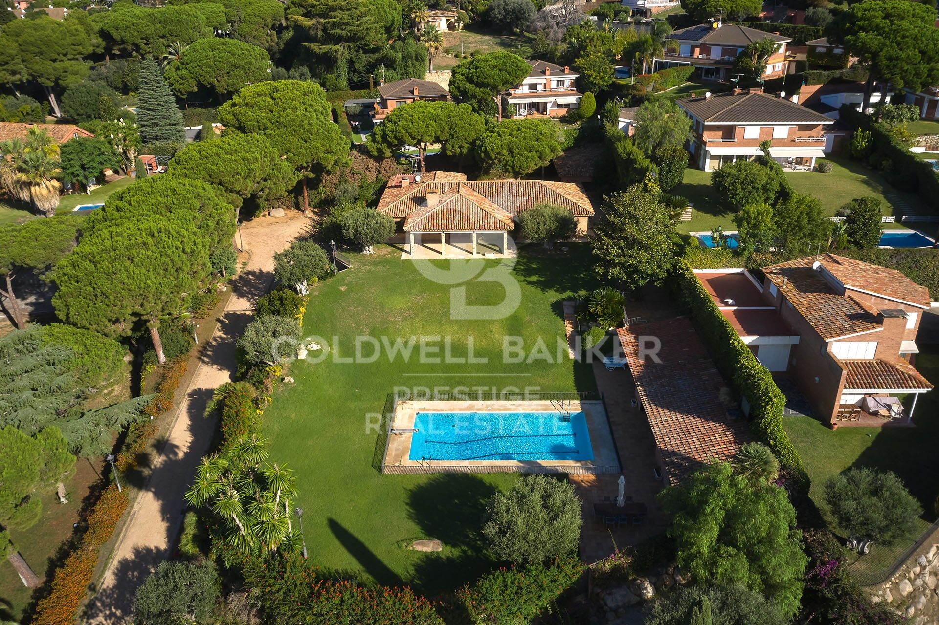 Maison avec vue sur la mer, en face du Golf, à Sant Andreu de Llavaneres.
