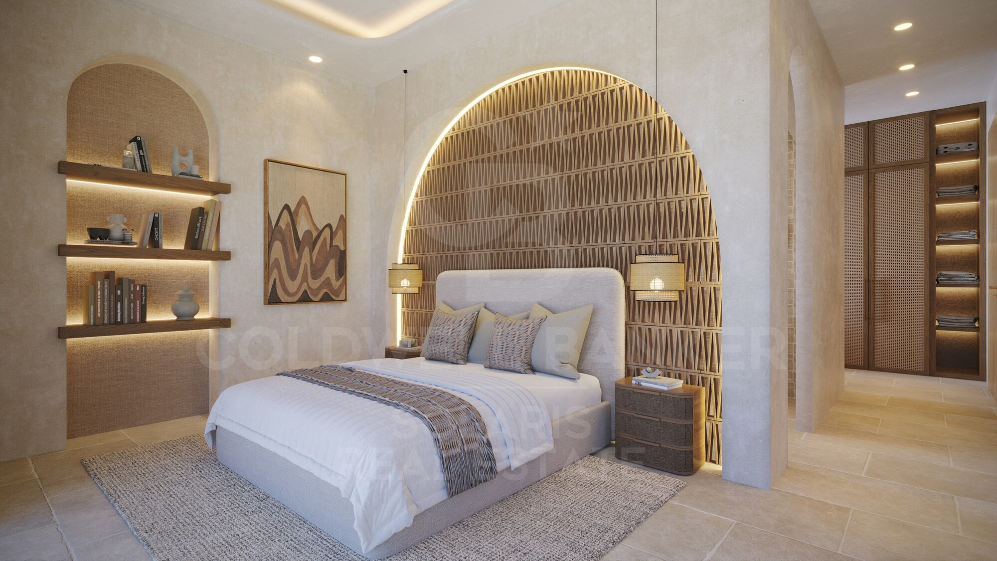 Villa Adela - Ibiza-Stil, Eingeschossig in Javea