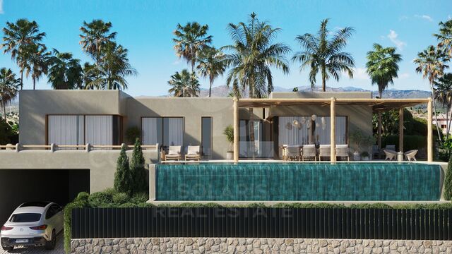 Villa Adela - Ibiza-Stil, Eingeschossig in Javea