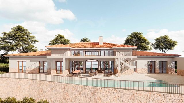 Parcela de 20.000m² con vistas panorámicas al mar y la montaña - Orientación Suroeste