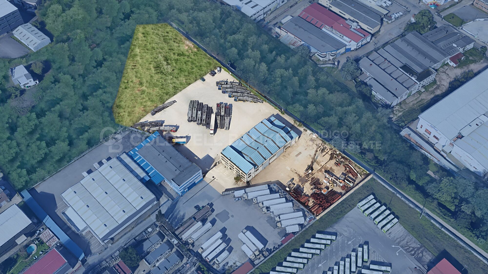 Nave industrial + oficinas, parcela de 15.000 m2 - Única en Vigo