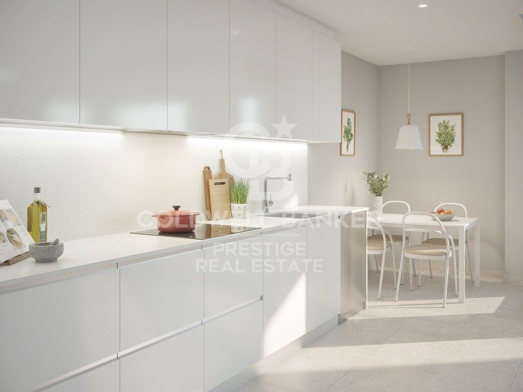 Brandneue Neubauwohnung in Llavaneres, geliefert im Juli 2025