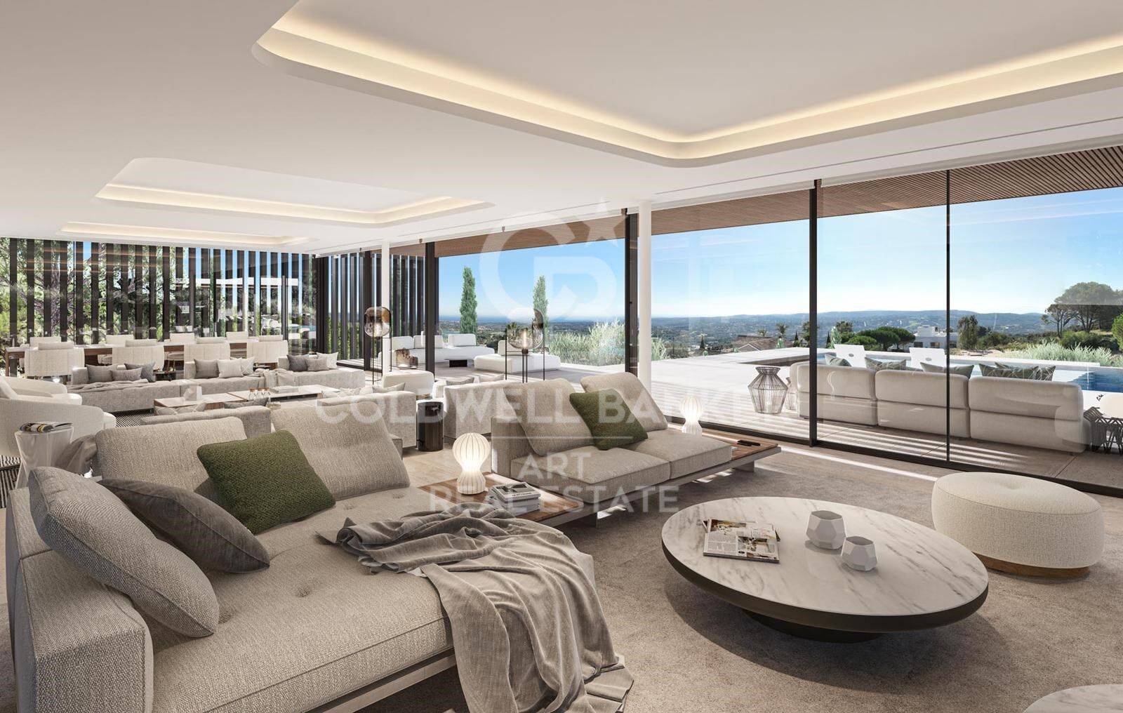 Spectacular Villa with Panoramic Views in the Sotogrande Reserve