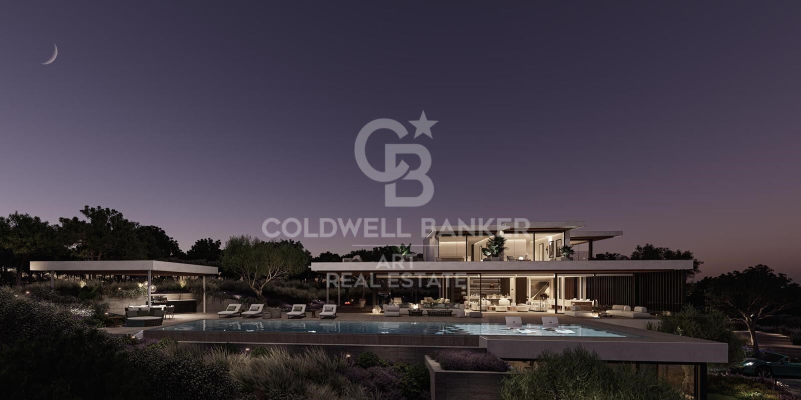 Espectacular villa con vistas panorámicas en la Reserva de Sotogrande