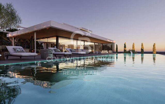 Villa spectaculaire avec vue panoramique dans la réserve de Sotogrande