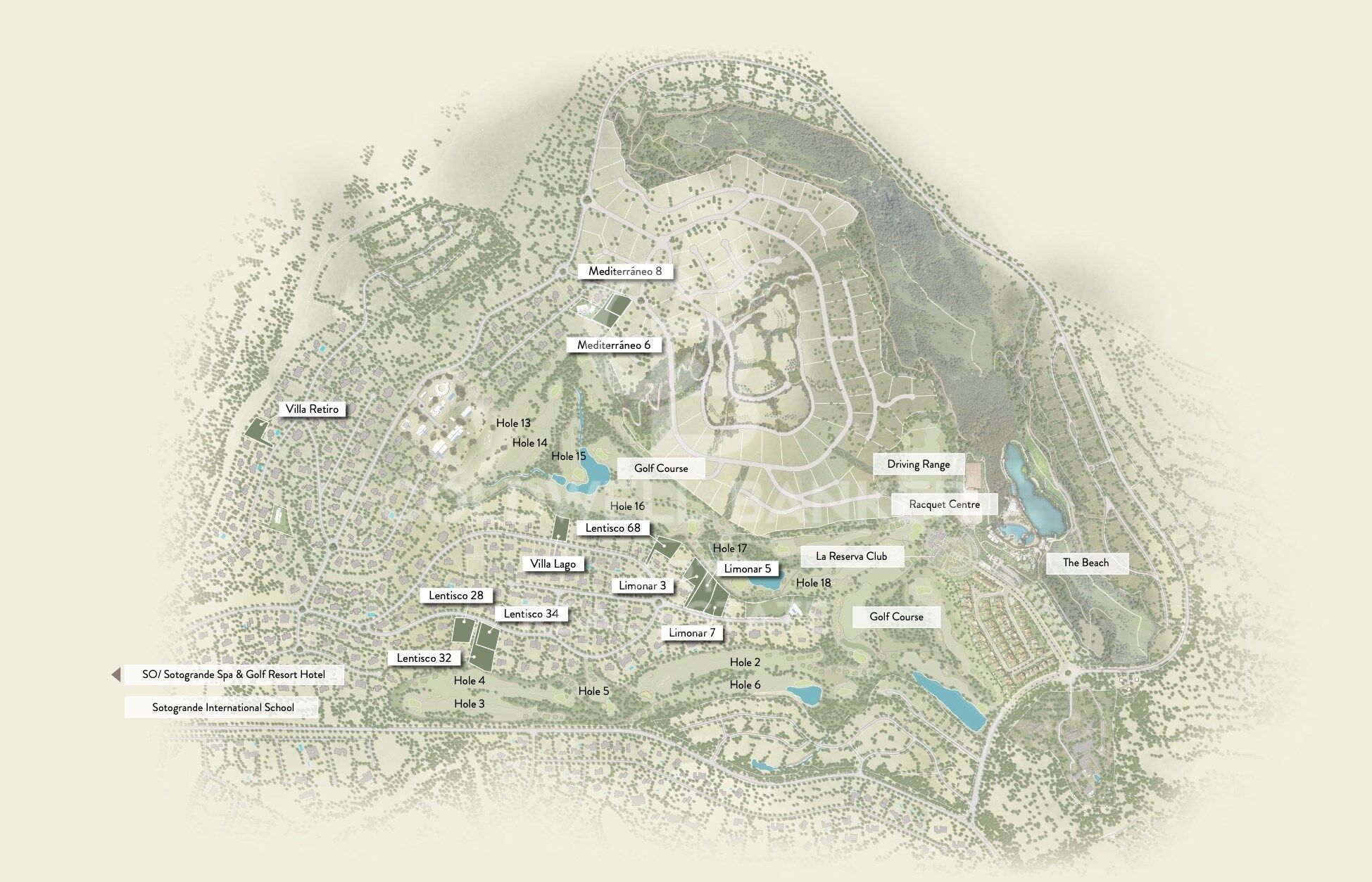 Unique plots in La Reserva de Sotogrande