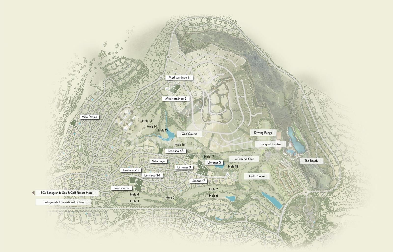 Unique plots in La Reserva de Sotogrande