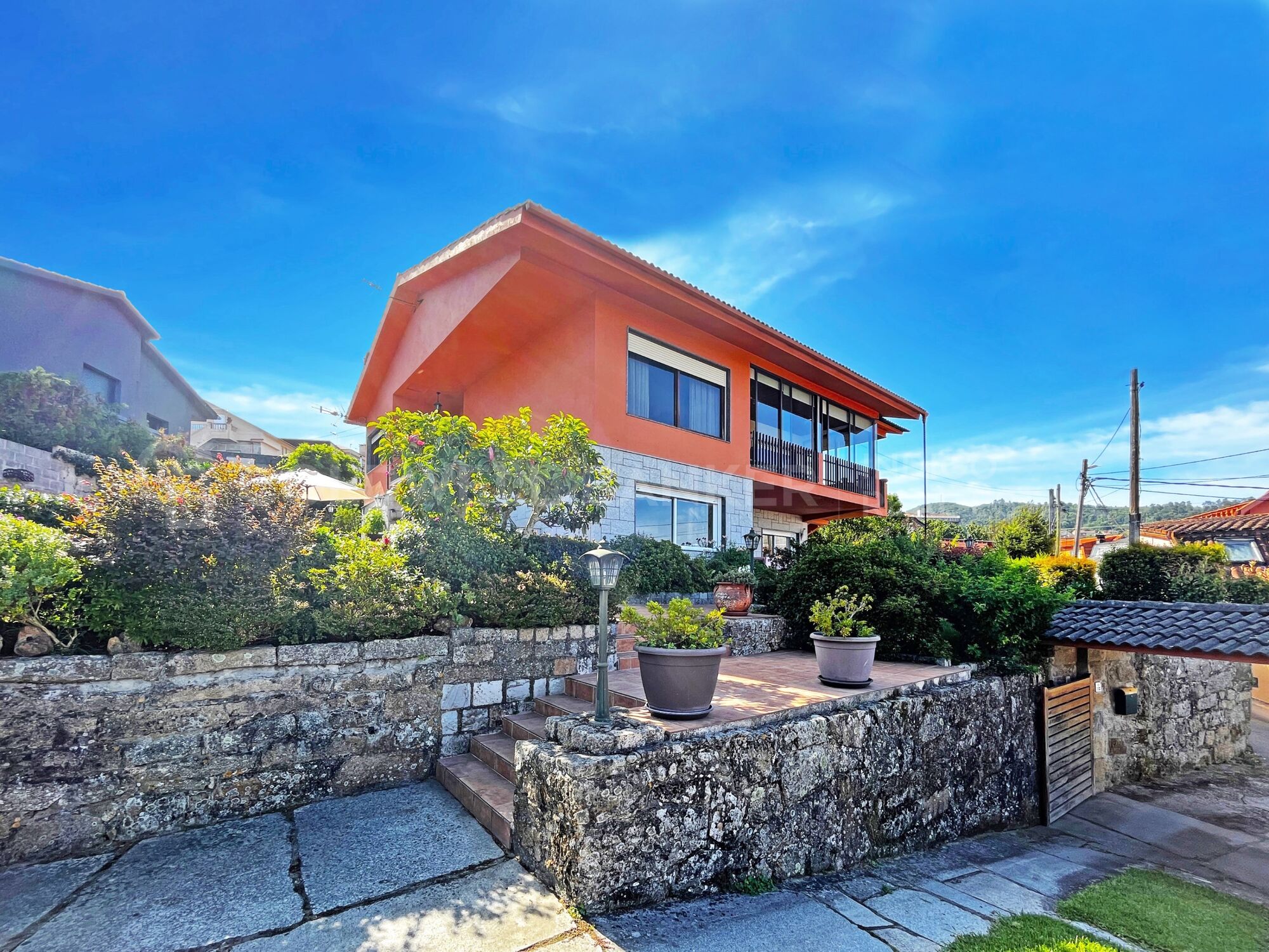 Chalet centro Vigo con vistas a las Cíes