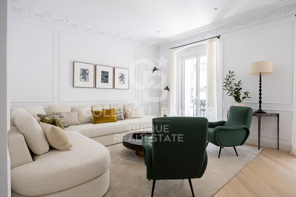 Espectacular vivienda con terraza a la venta en Recoletos, Madrid