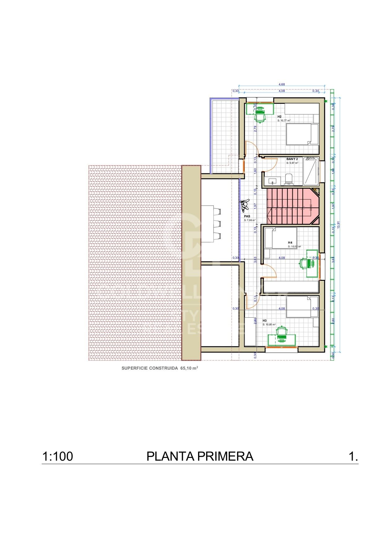 Single-family house project