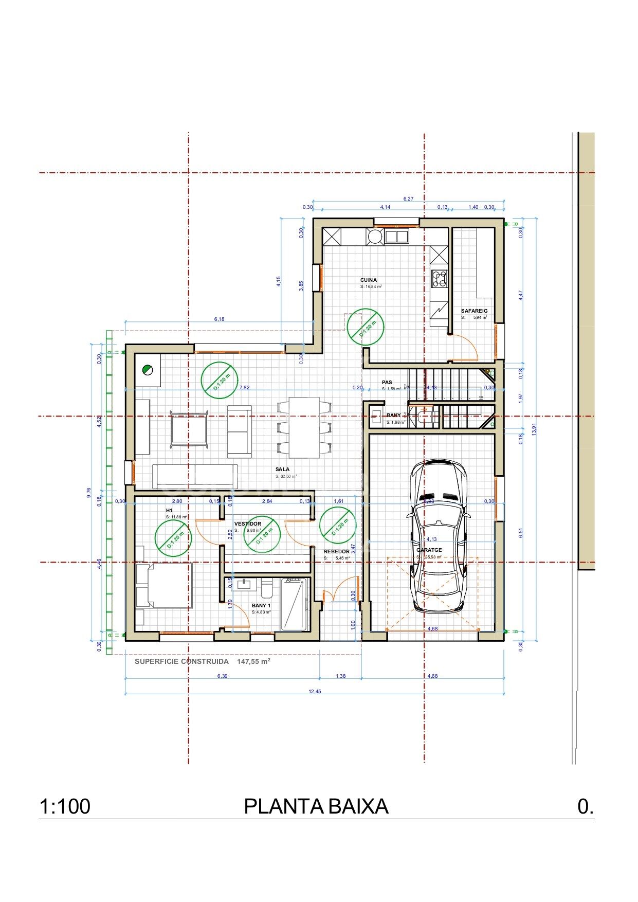 Single-family house project
