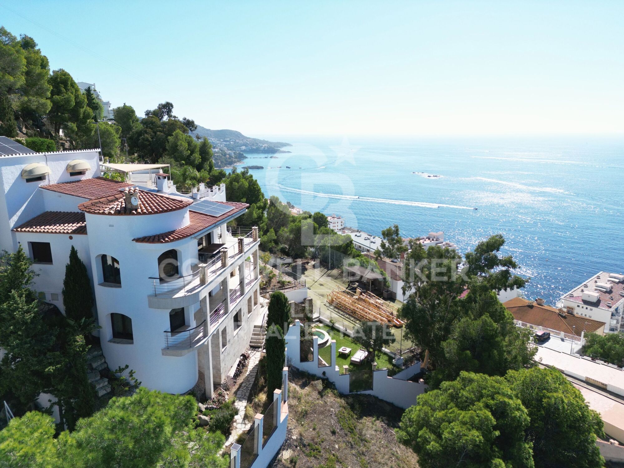 Villa exclusive avec vue mer et licence touristique, à Roses, Costa Brava