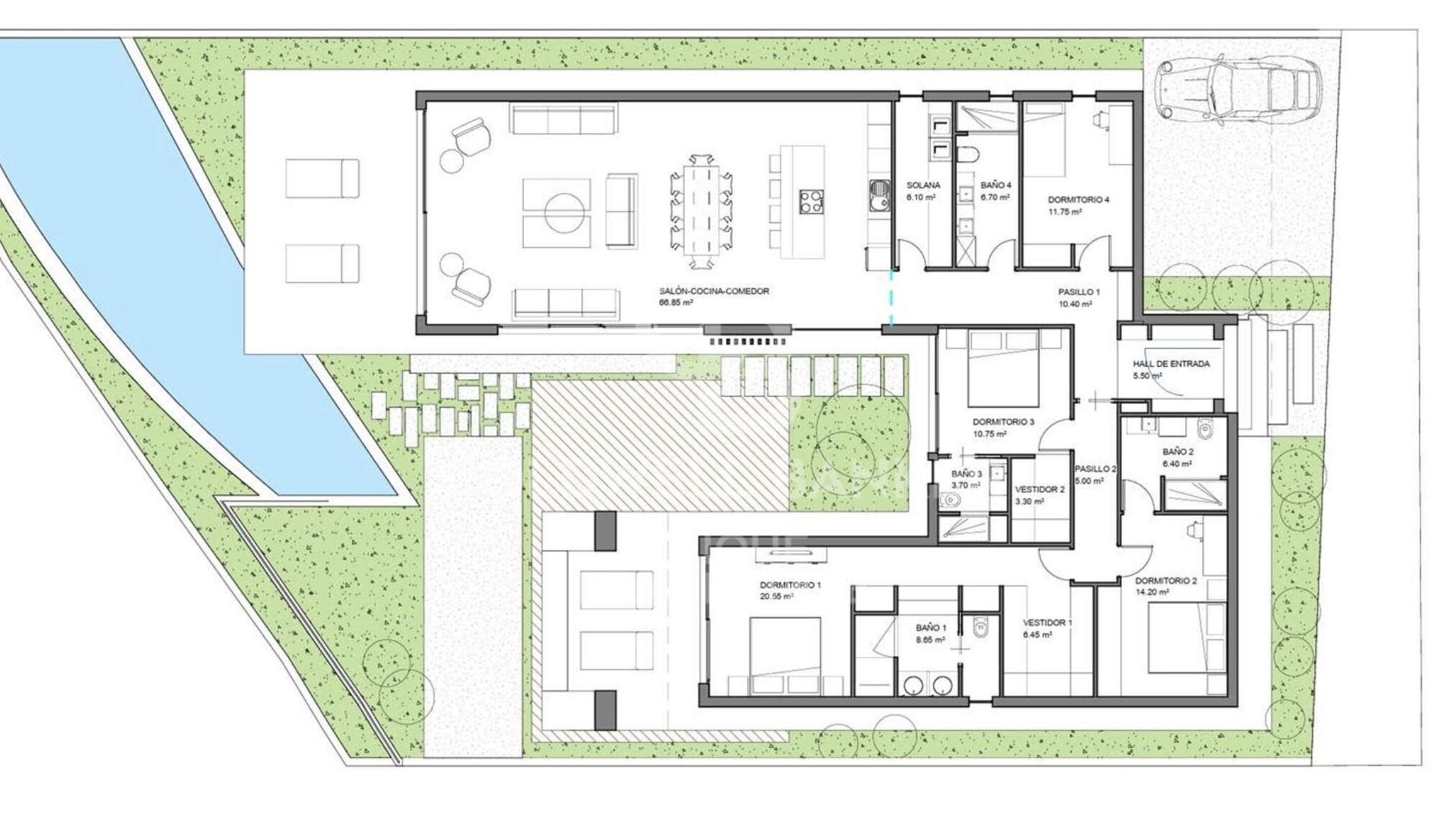 Projet de luxe exclusif sur l'île de Gran Canaria, Espagne