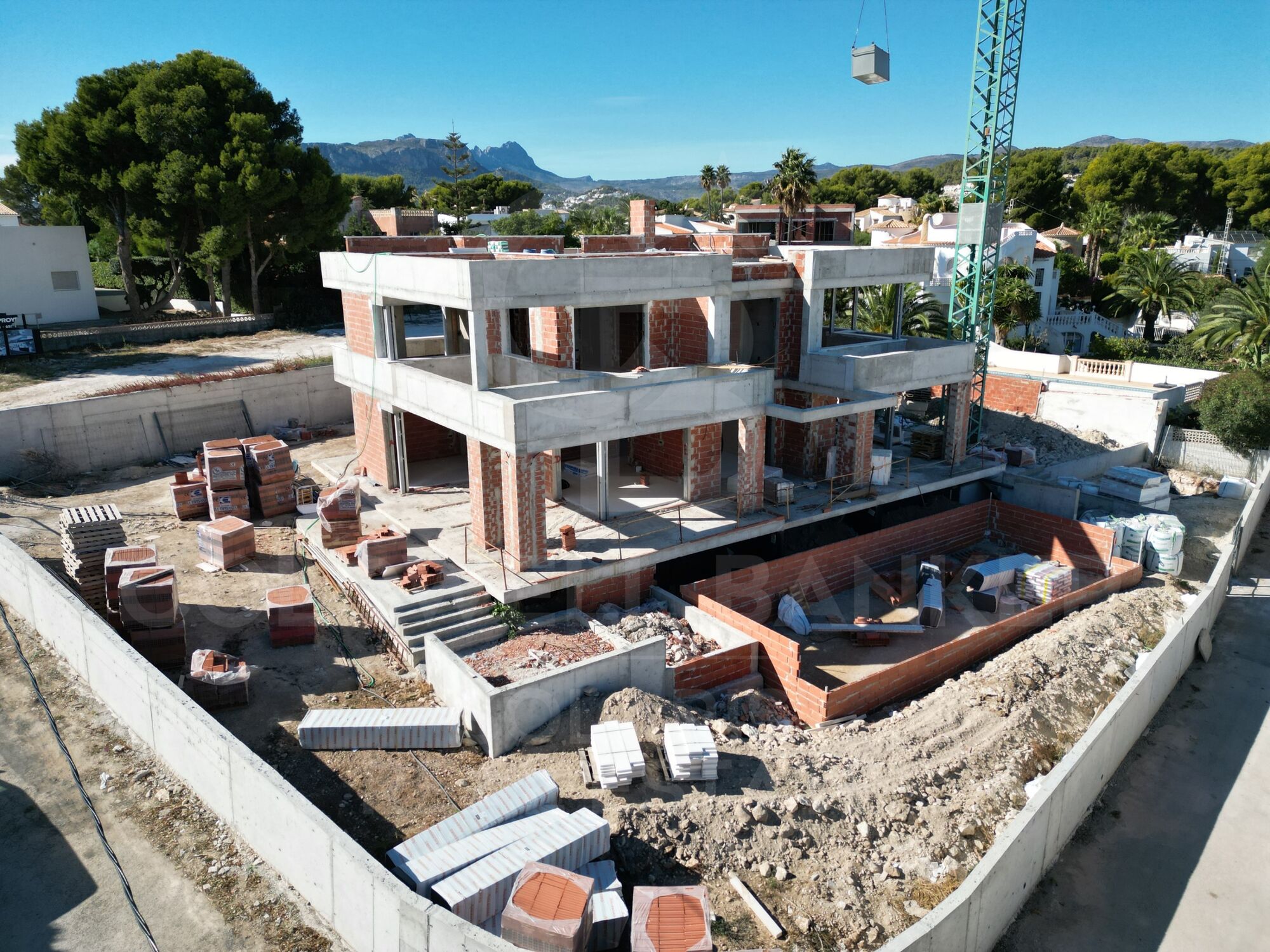 Villa Paloma à Benissa - Villa exclusive en construction avec livraison en octobre 2024