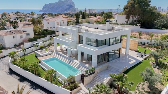 Villa Paloma in Benissa - Exklusive Villa im Bau mit Übergabe im Oktober 2024