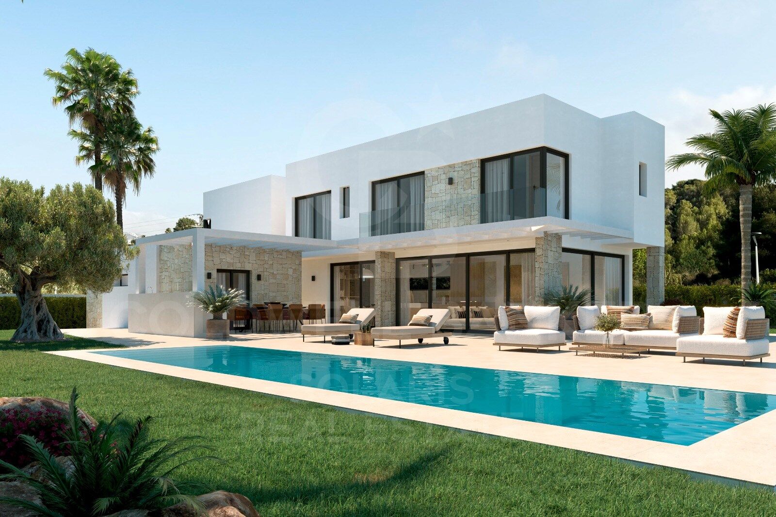 Exclusive project Villa in Benitachell with license and construction.