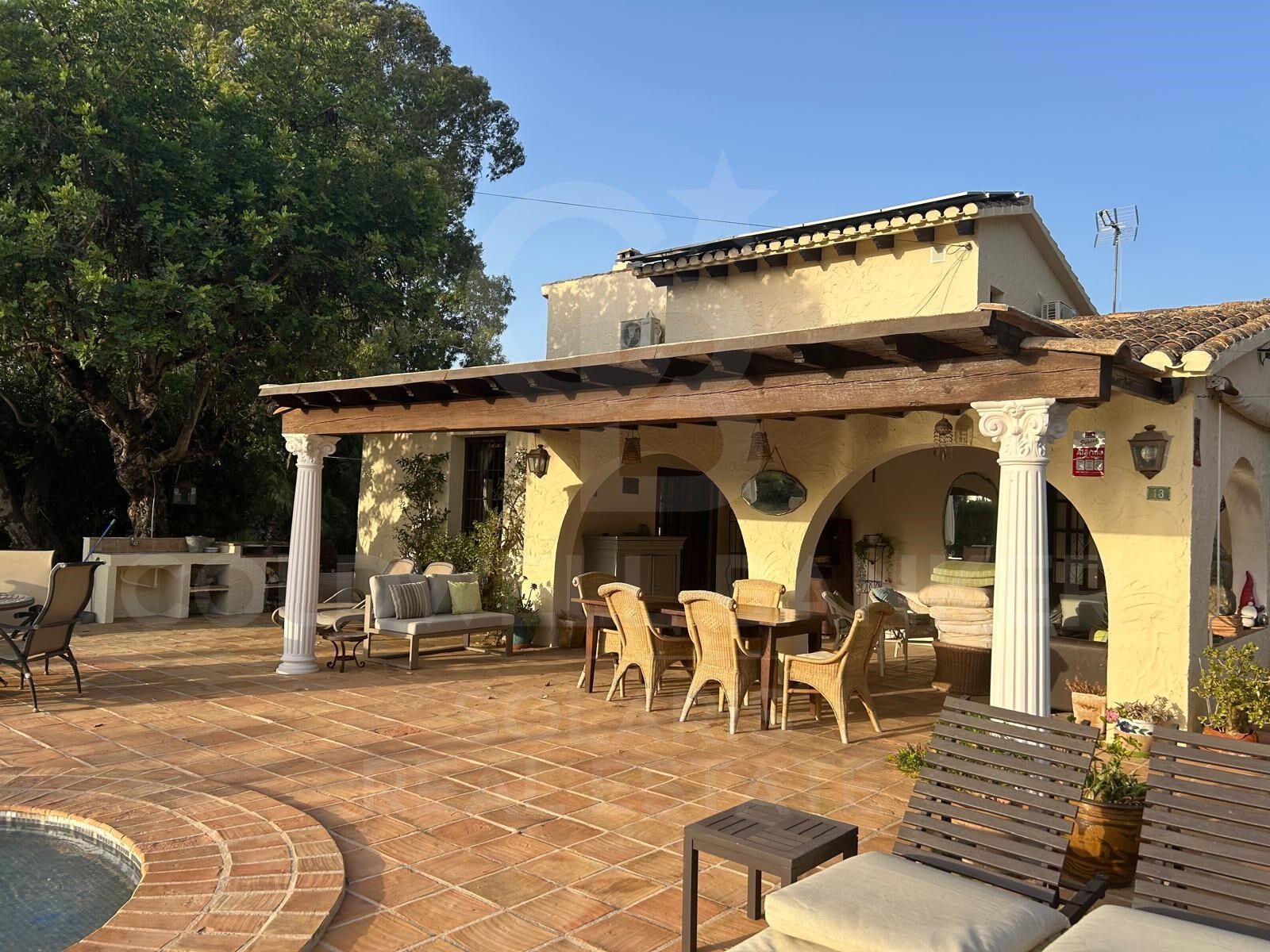 Charming Finca in La Xara with Large Gardens and Pool