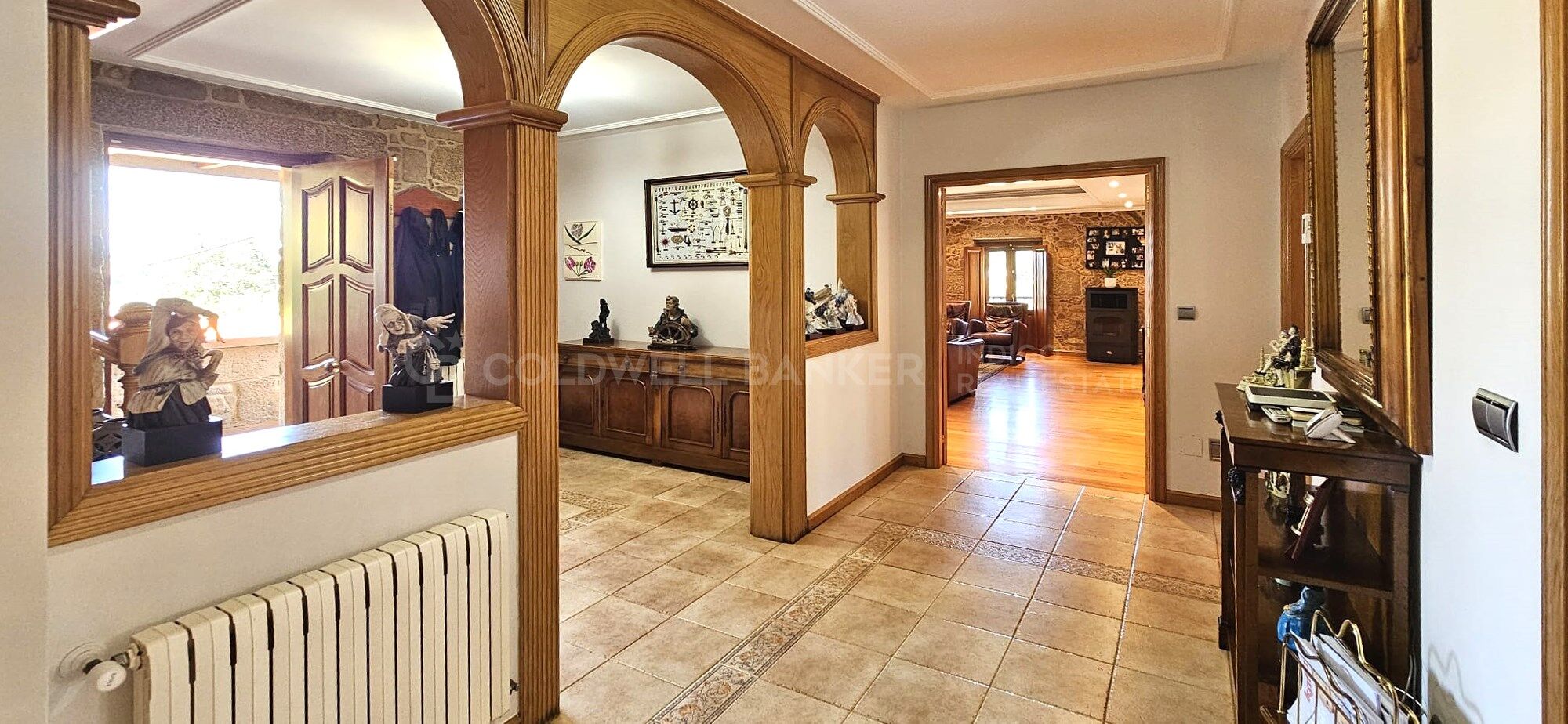 Stein-Chalet in der Region Salnés