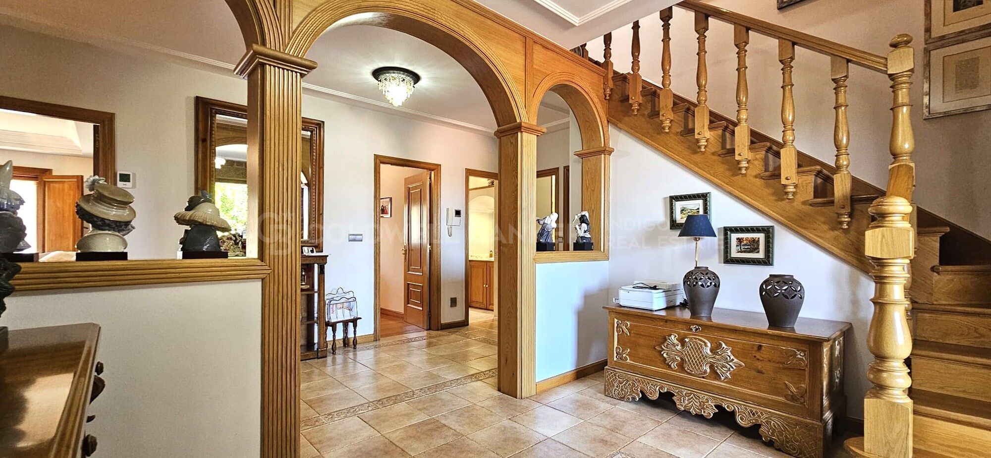 Stein-Chalet in der Region Salnés