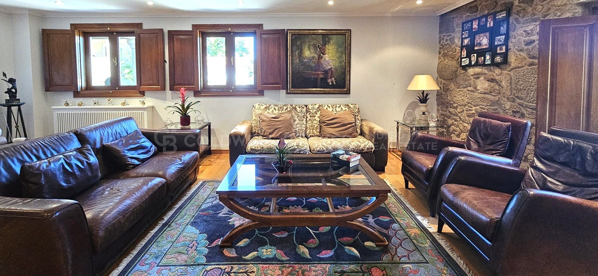 Stein-Chalet in der Region Salnés