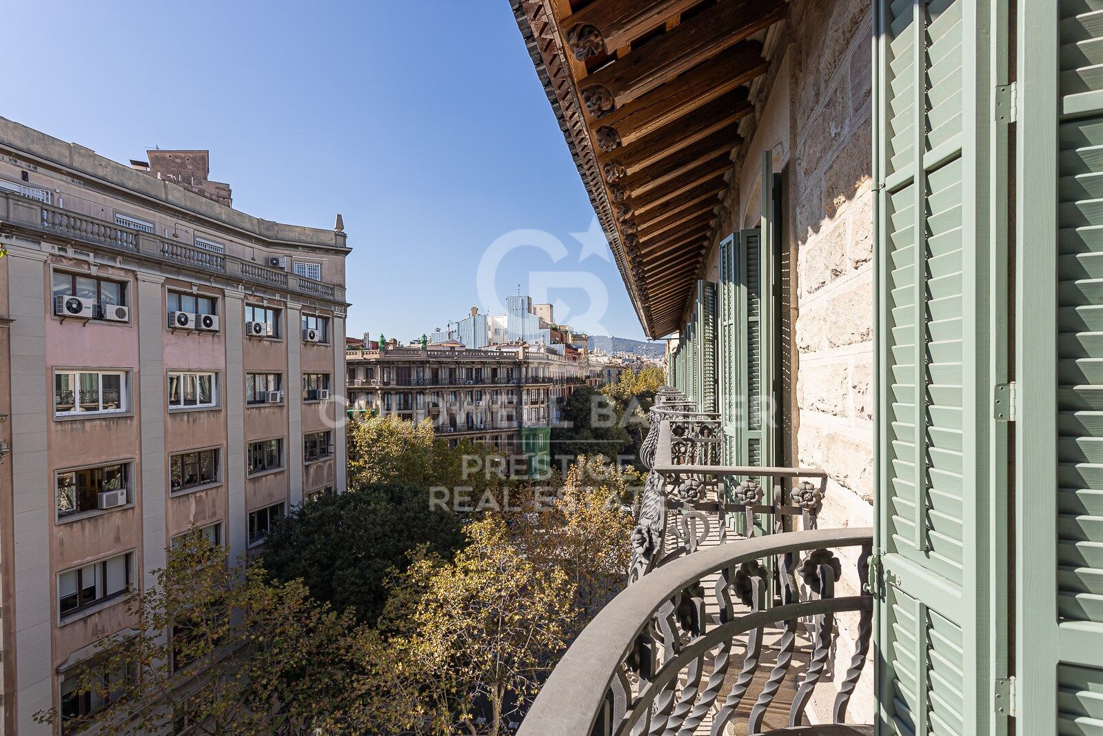 Penthouse with terrace in Modernist building