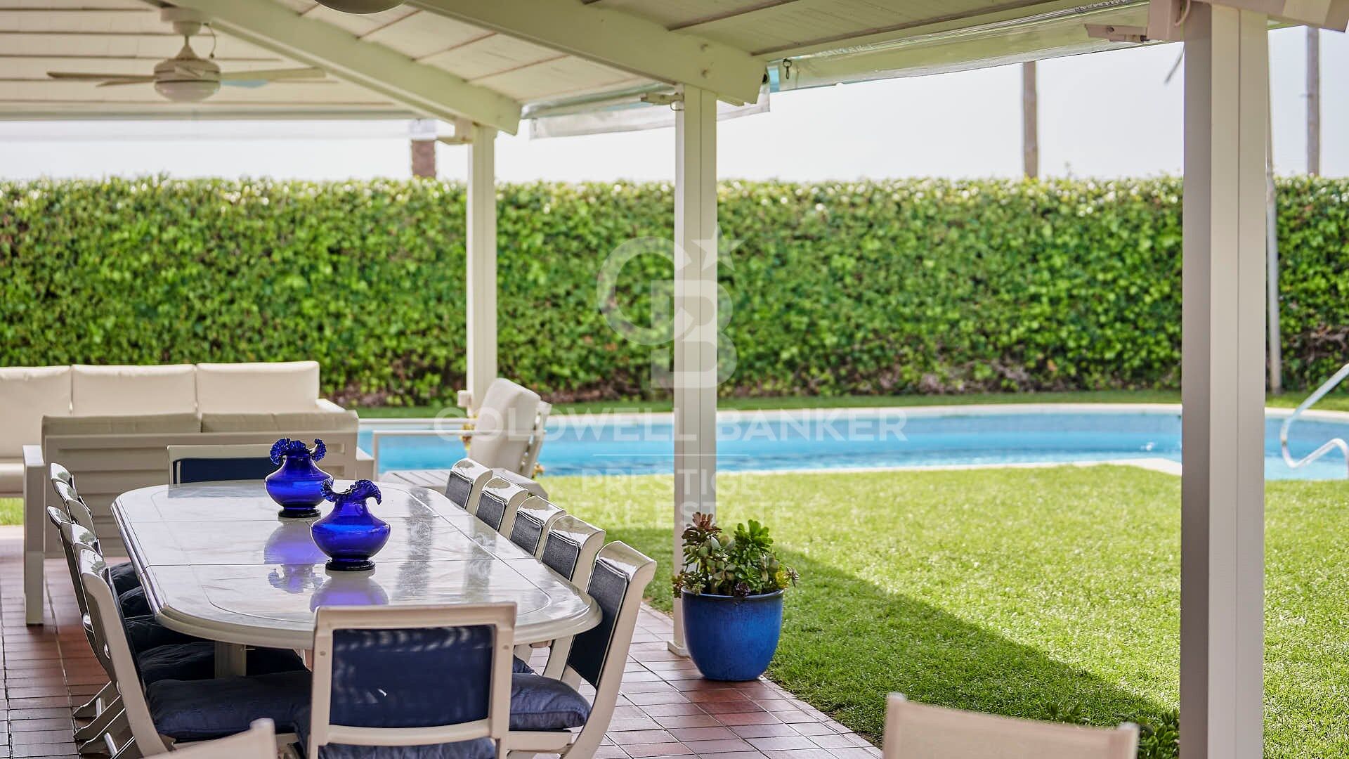 Luxury home on the seafront of Sitges