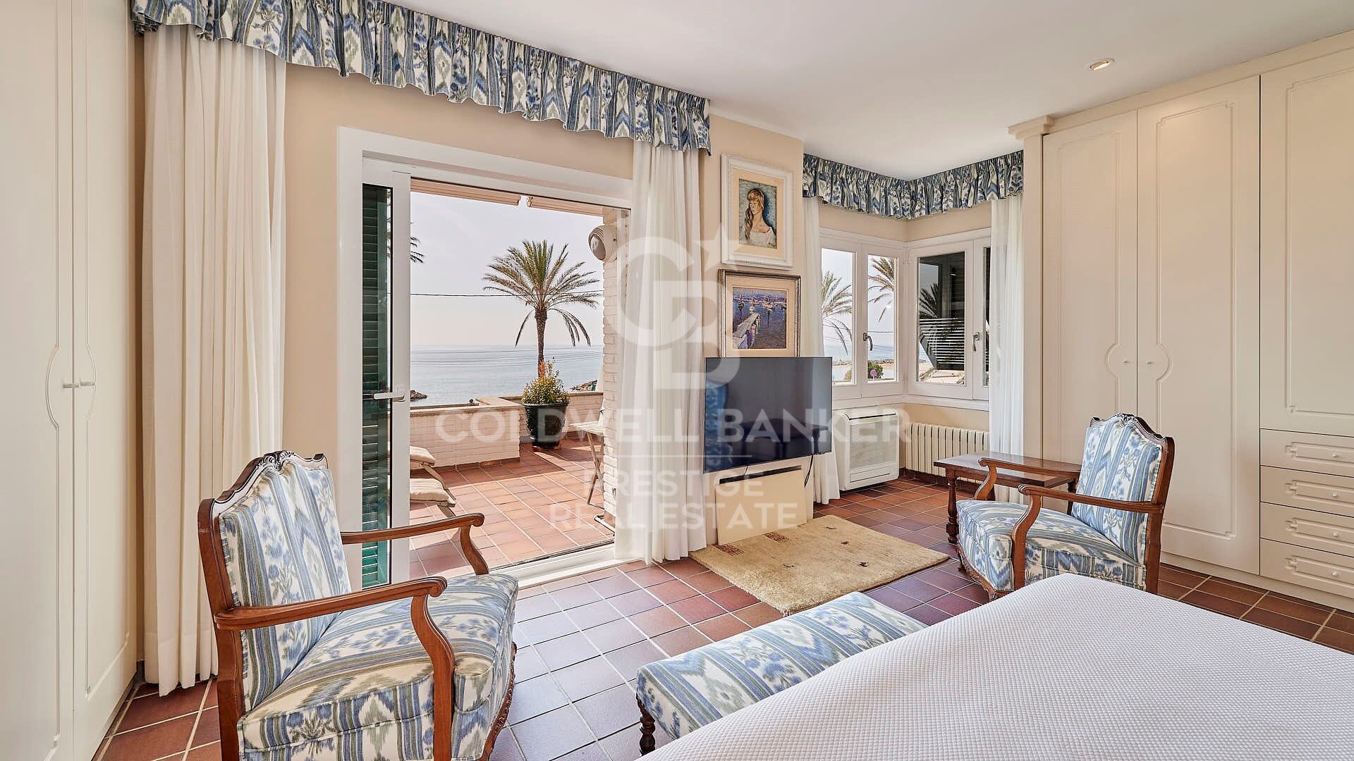 Luxury home on the seafront of Sitges