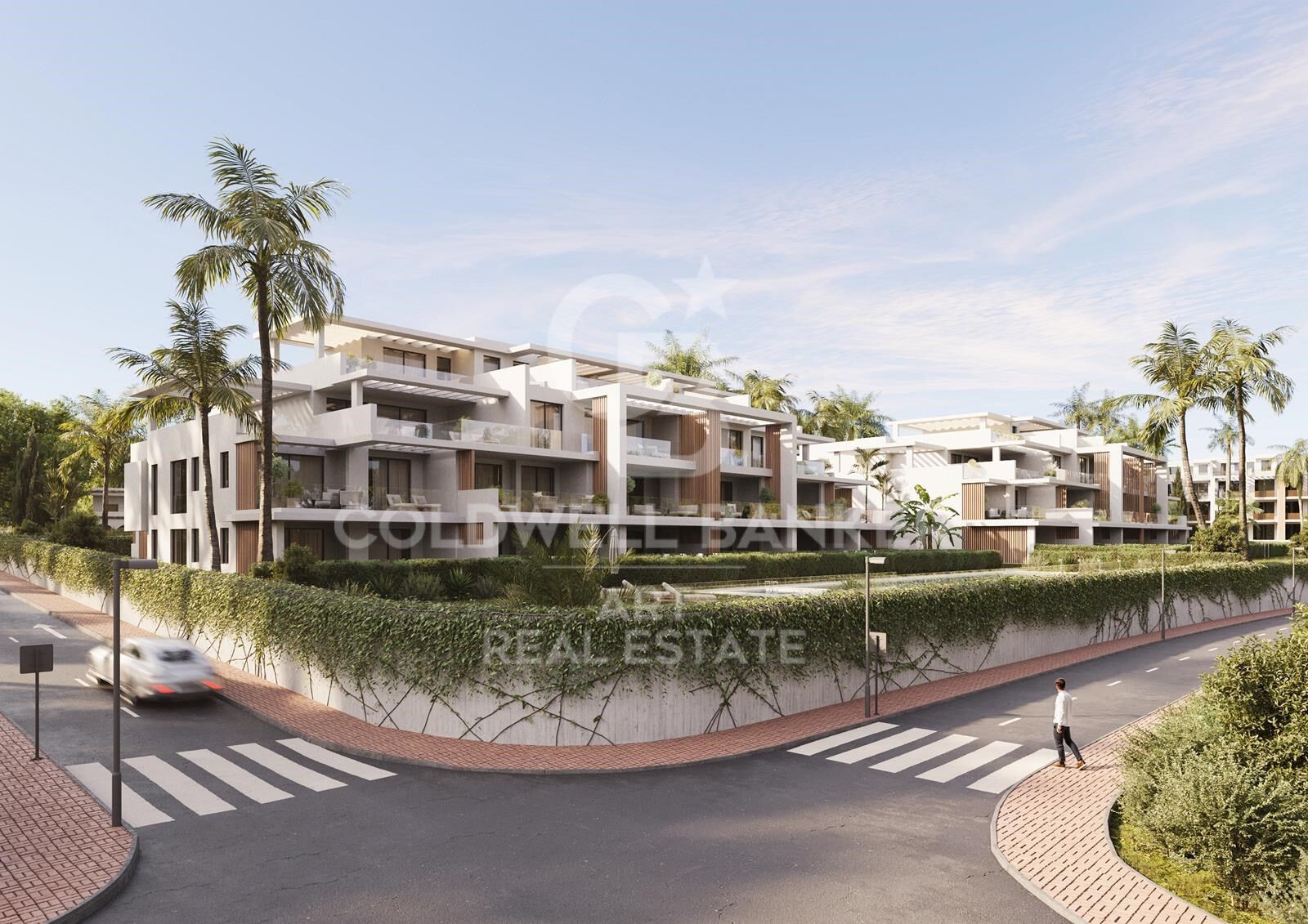 Luxury apartments with sea views in Royal Park, Estepona