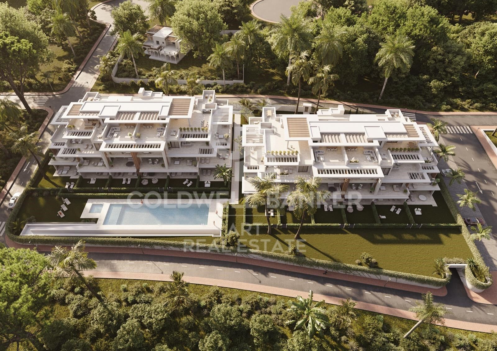 Luxury apartments with sea views in Royal Park, Estepona