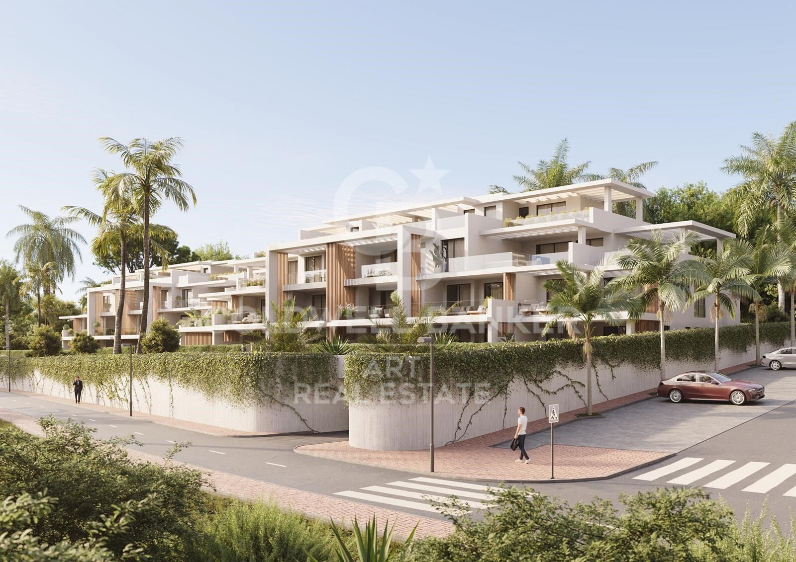 Luxury apartments with sea views in Royal Park, Estepona
