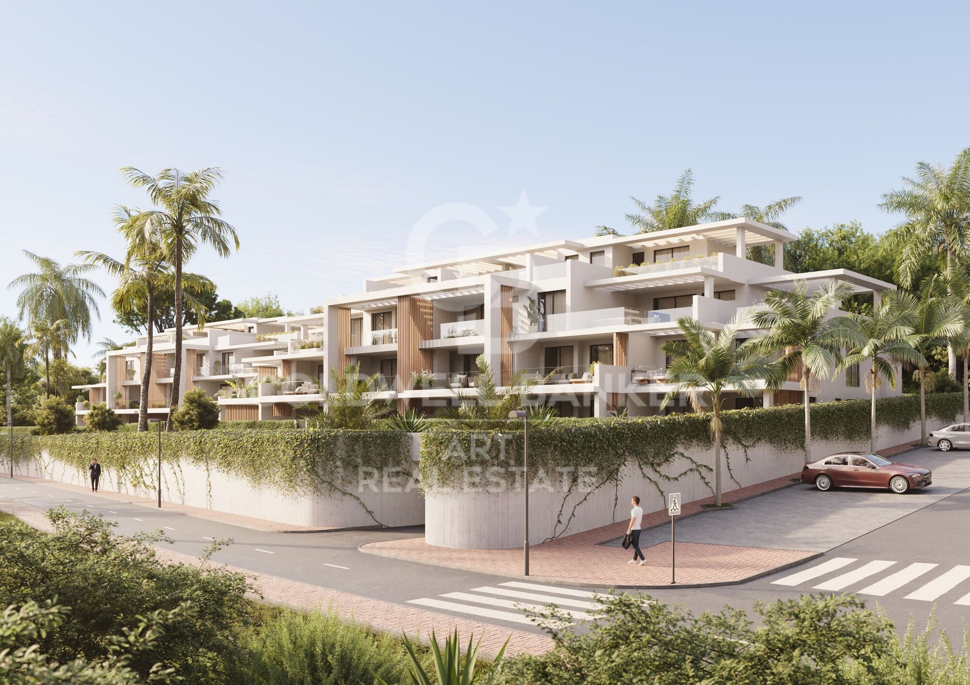 Luxury apartments with sea views in Royal Park, Estepona