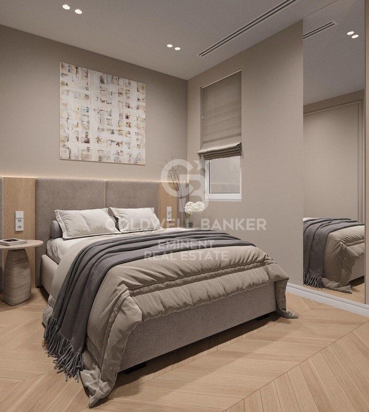 Designwohnung in einem Regalen Gebäude im Eixample mit Komplettsanierung und Blick auf den Passeig de Sant Joan