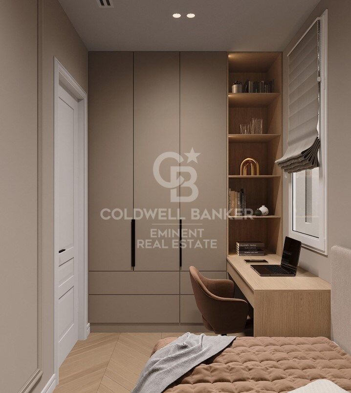 Designwohnung in einem Regalen Gebäude im Eixample mit Komplettsanierung und Blick auf den Passeig de Sant Joan
