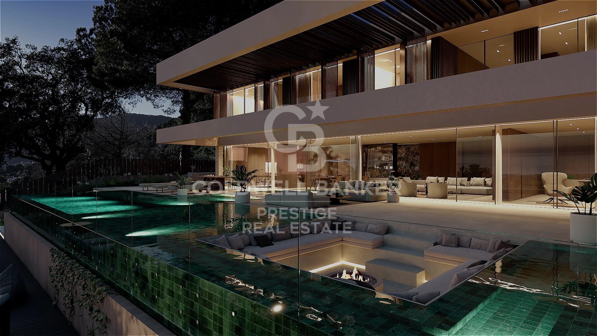 Magnificent luxury residence with advanced technology in the pipeline