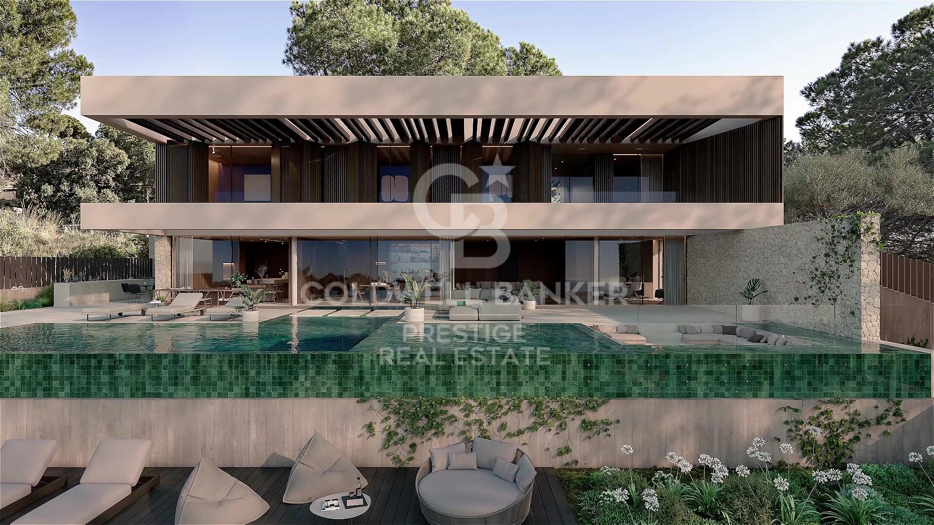 Magnificent luxury residence with advanced technology in the pipeline