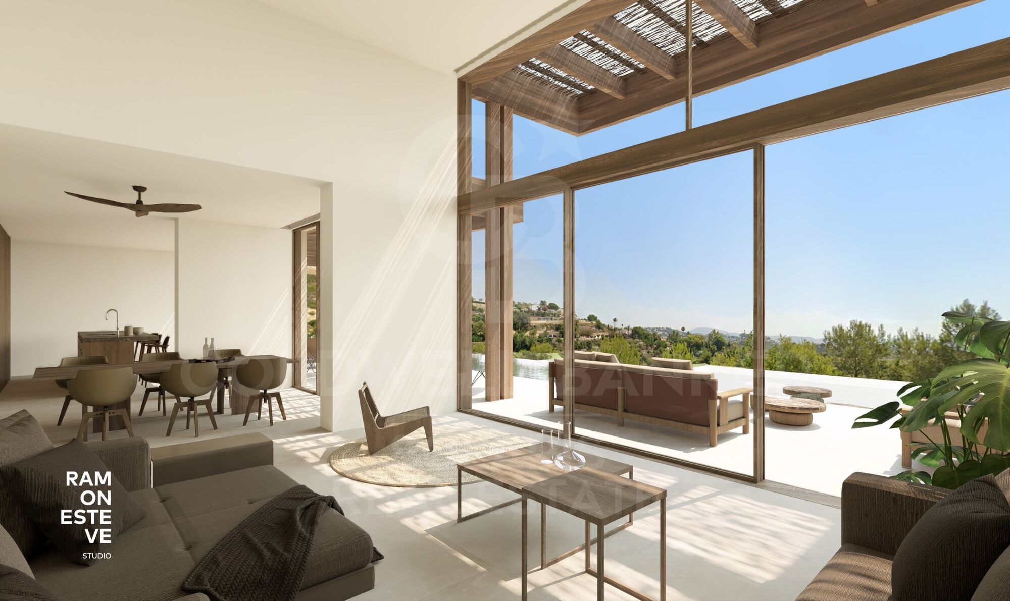 Magnificent modern design villa in Benissa