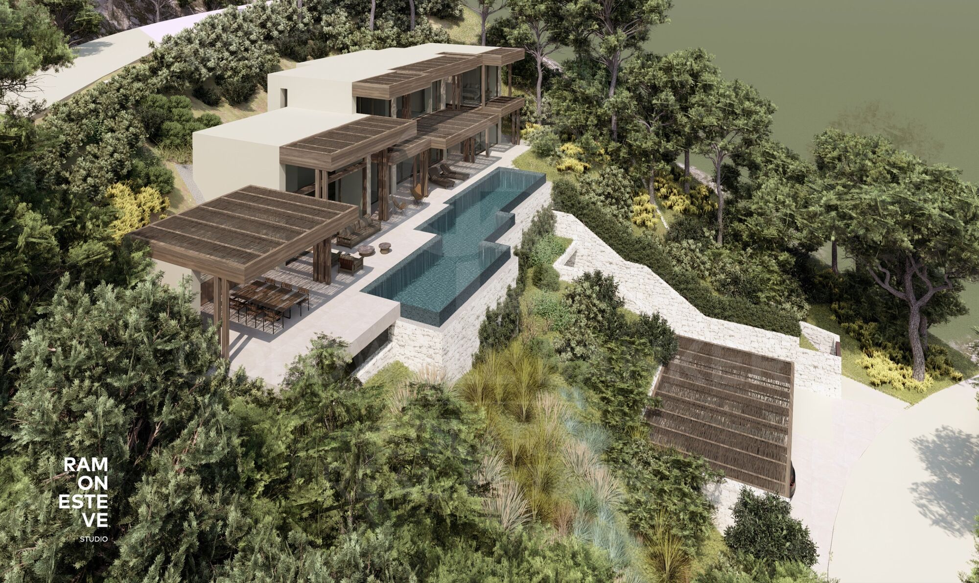 Magnificent modern design villa in Benissa