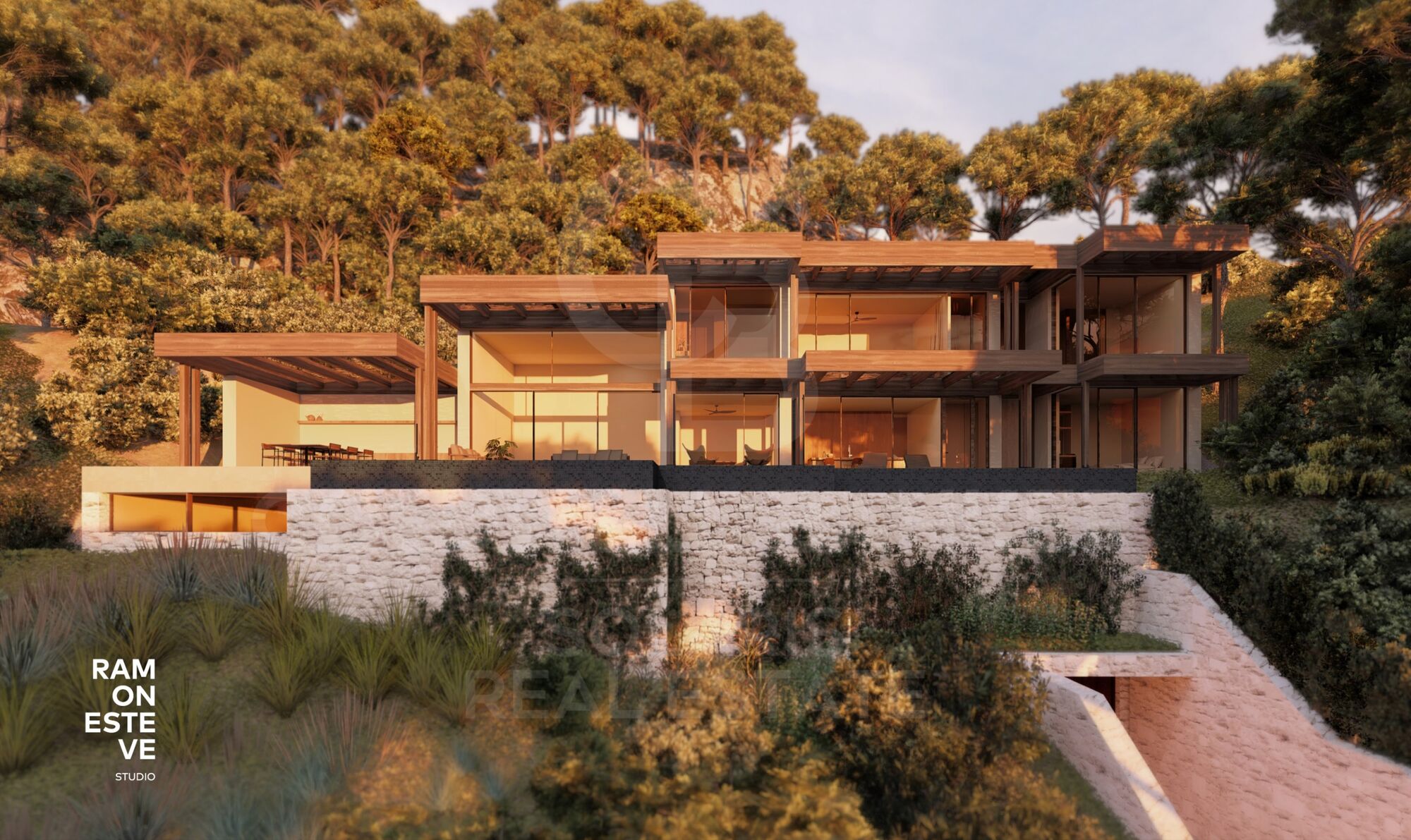 Magnificent modern design villa in Benissa