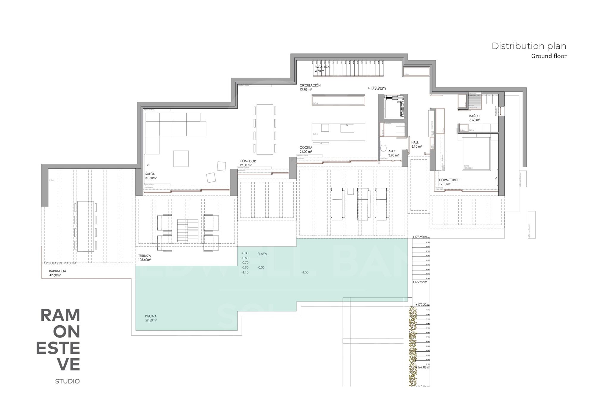 Magnificent modern design villa in Benissa