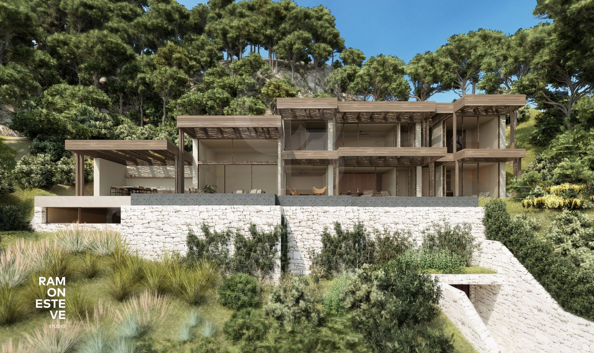 Magnifica villa de diseño moderno en Benissa