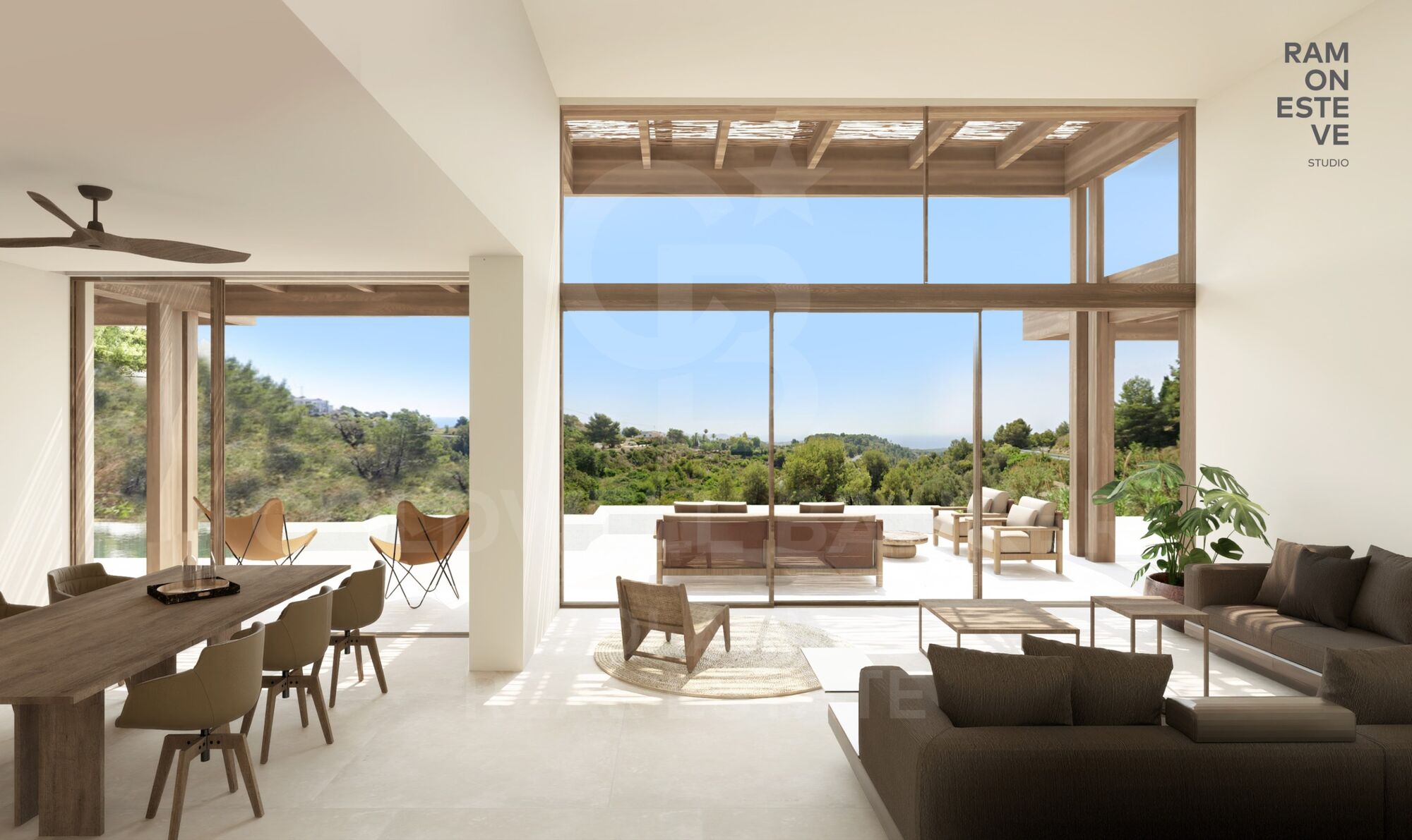 Magnificent modern design villa in Benissa