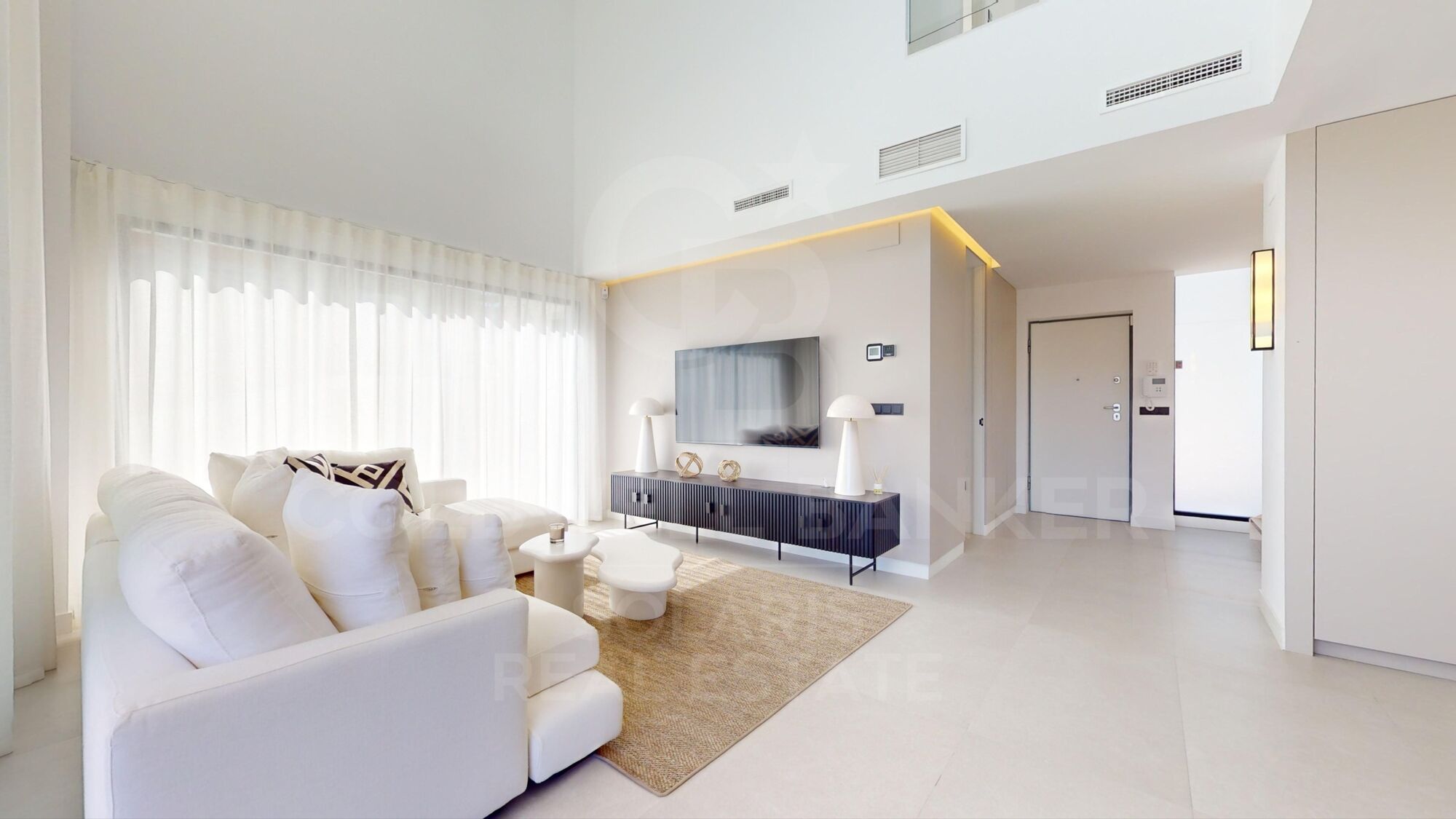 Villas de Ponoig, complexe exclusif avec vue sur la mer et la montagne.