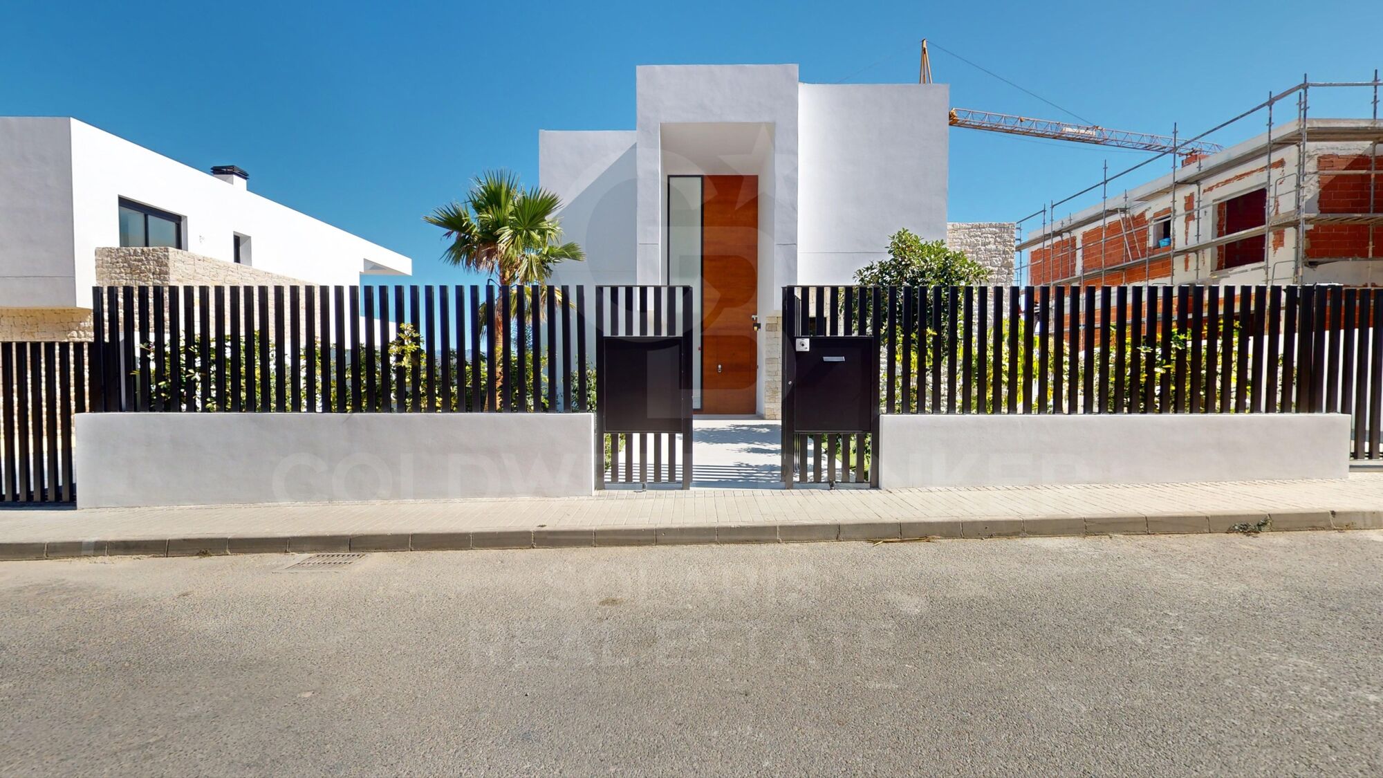 Villas de Ponoig, complexe exclusif avec vue sur la mer et la montagne.