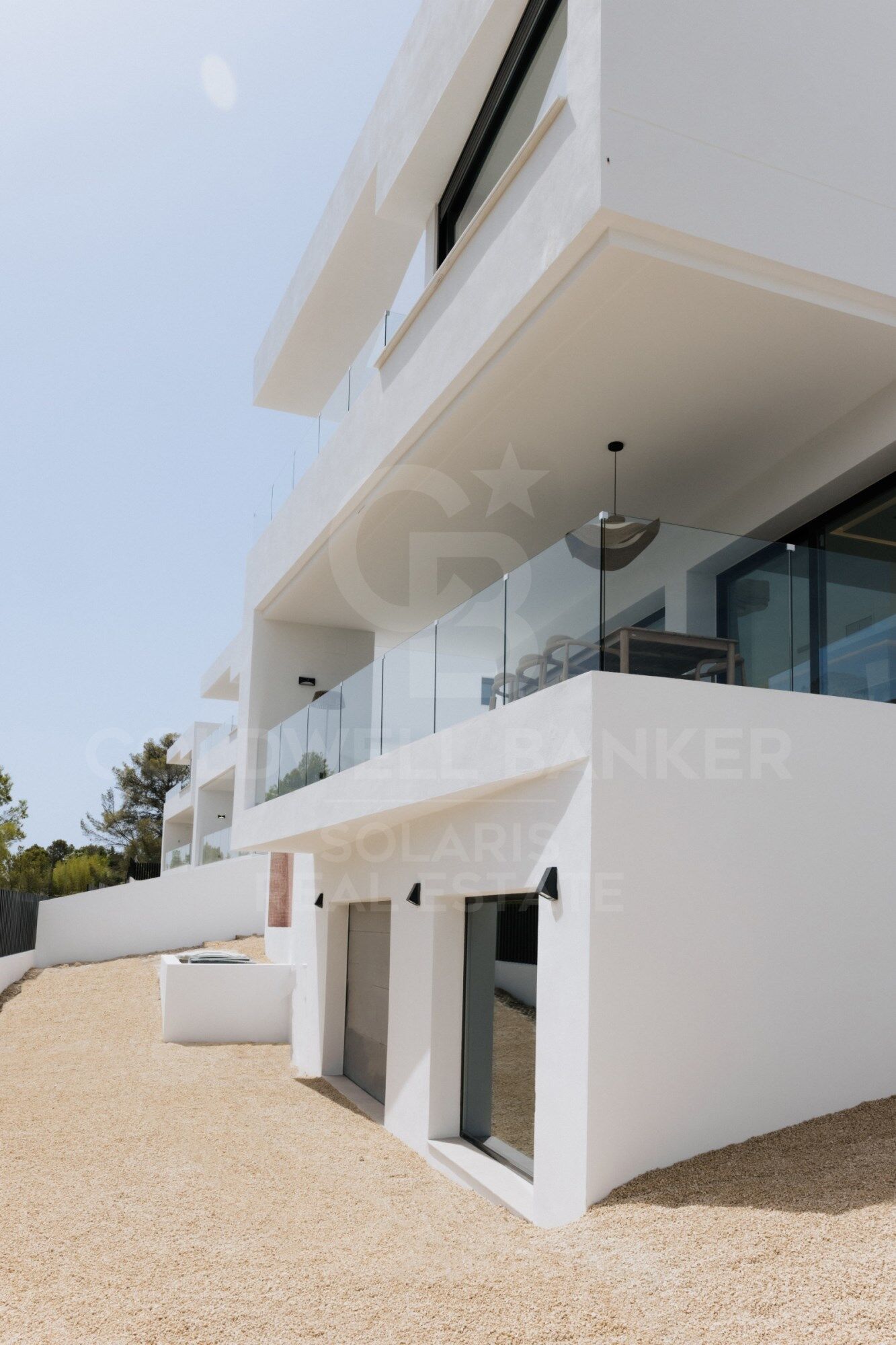 Villas de Ponoig, complexe exclusif avec vue sur la mer et la montagne.