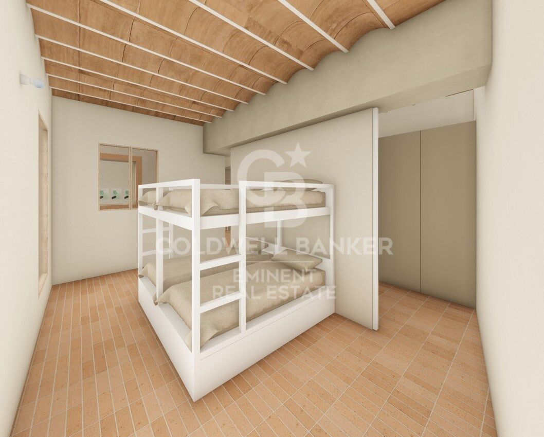 Casa reformada a nuevo en el casco antiguo de Sarriá