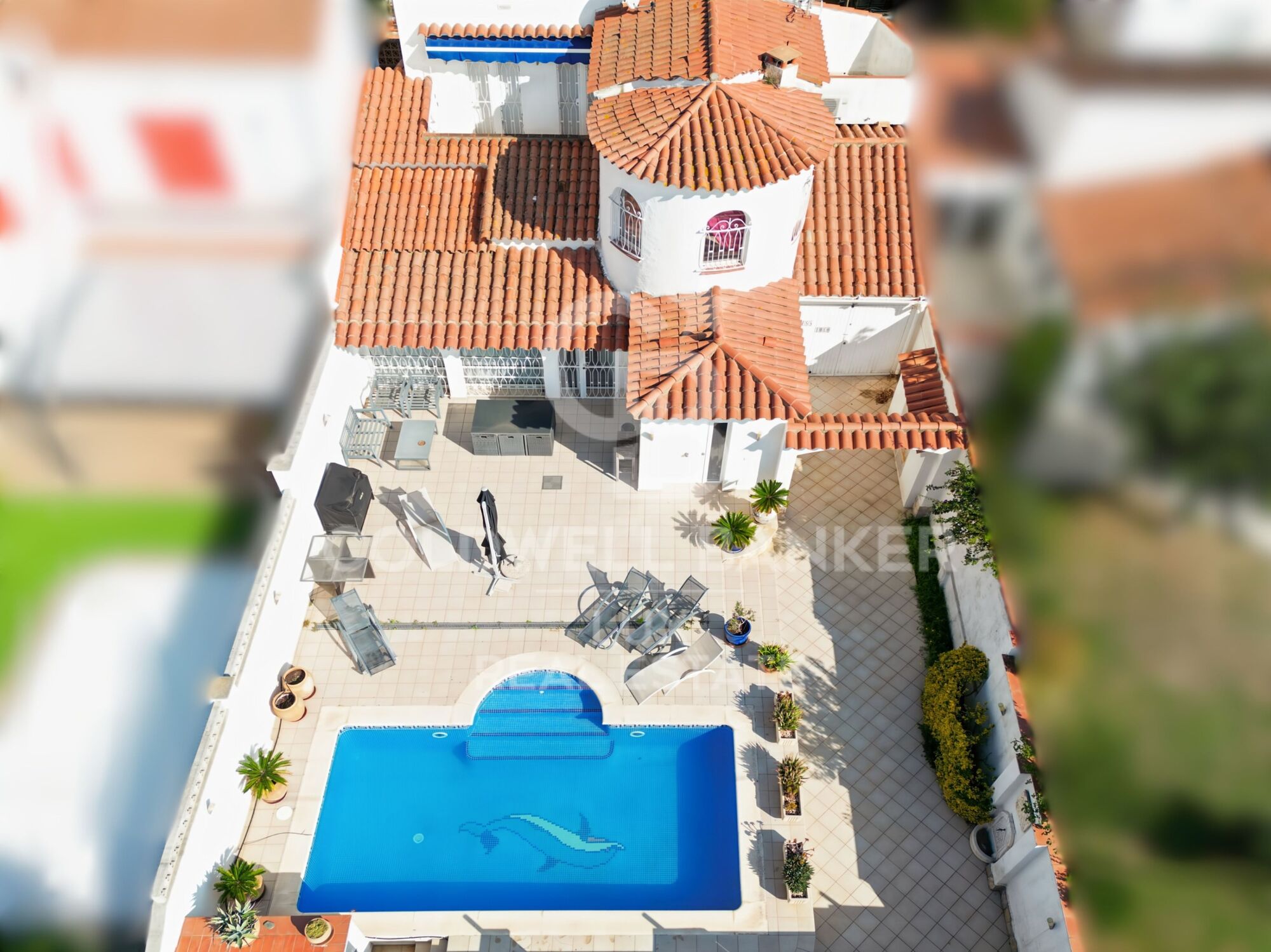 Haus mit Pool, Terrasse und Garage in Empuriabrava, Costa Brava