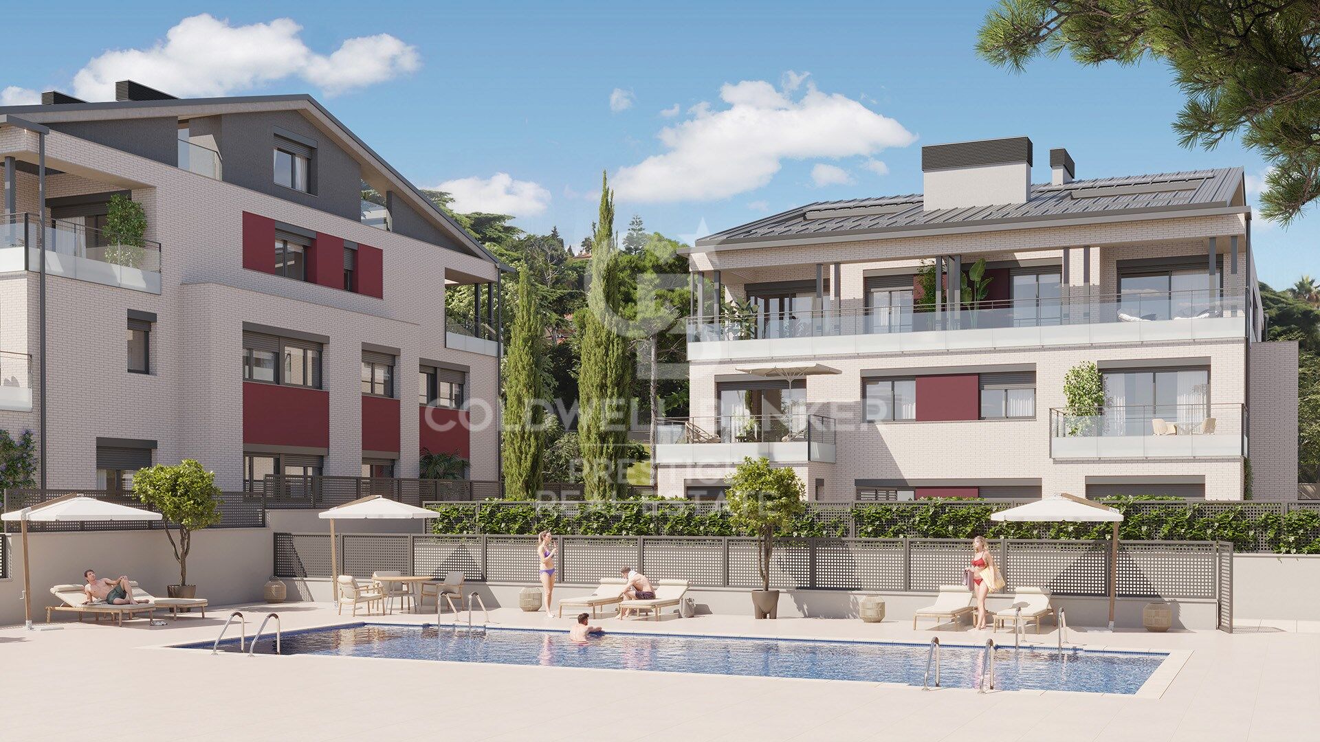 Promotion de nouveaux appartements en construction à Premia de Dalt
