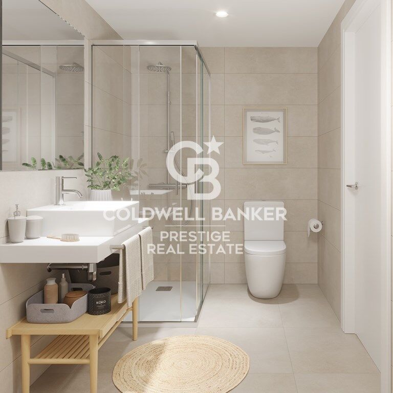Promotion de nouveaux appartements en construction à Premia de Dalt