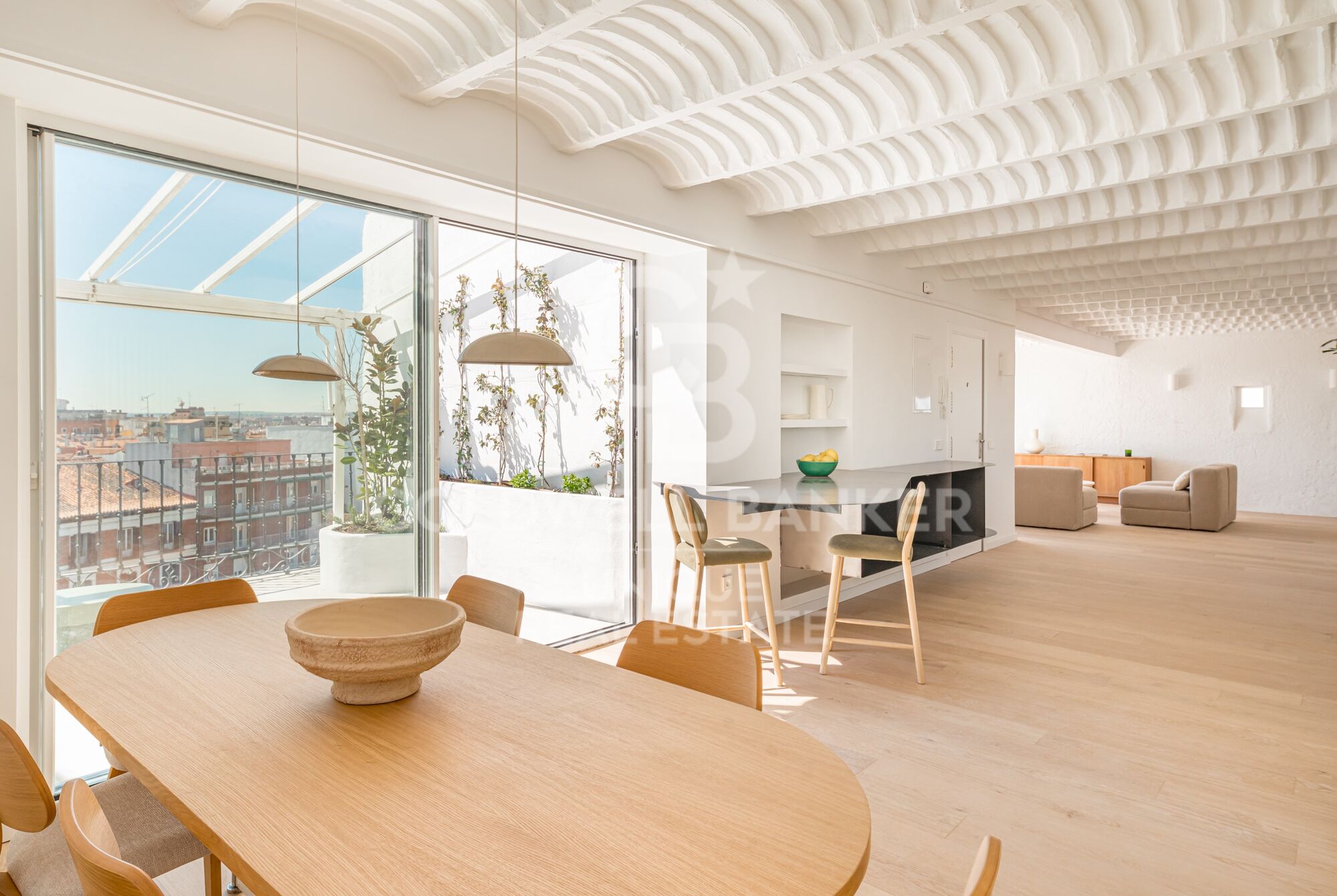 Exclusivo ático a estrenar en el barrio de los Austrias, Madrid.